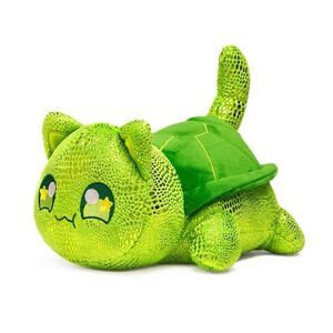 APHMAU MeeMeows 6" Mystery Plush Litter 5 TURTLE CAT Under The Sea Green Shine